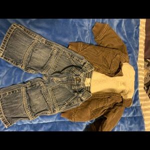 Baby gap coat and jeans